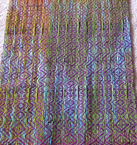 ikat resist dye Warp