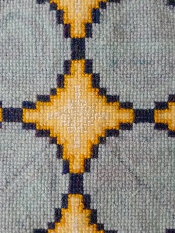 cross stitch, detail
