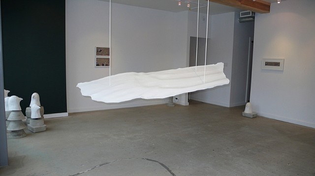 Wing, 2007 (plaster, rope)