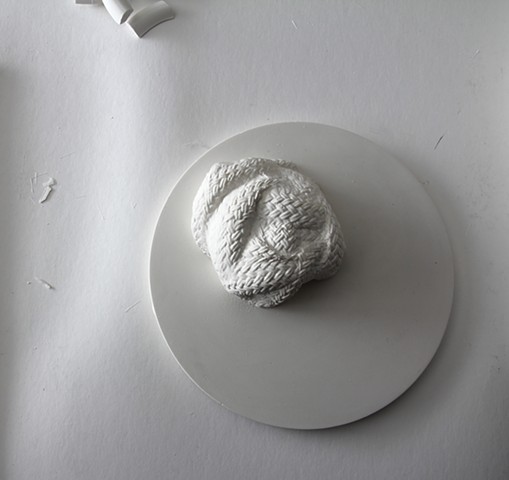 ROPE KNOTS, 2017 (Plaster)