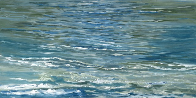 Water Music Oil on canvas