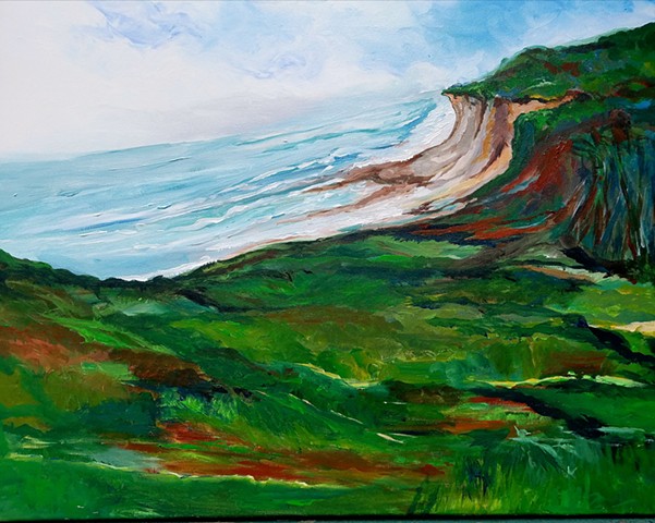 Breezy Cliff, inspired at Montauk, Long Island 