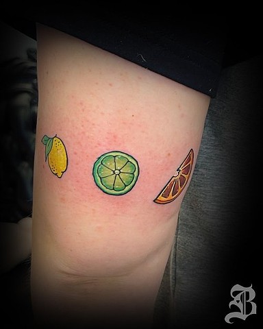 Little fruits tattoo