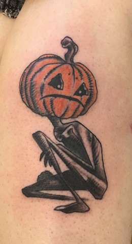 Pumpkinhead tattoo