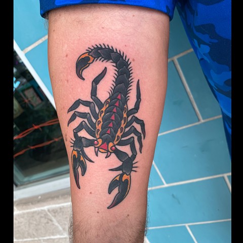 Scorpion tattoo 