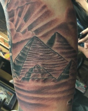 Pyramids tattoo