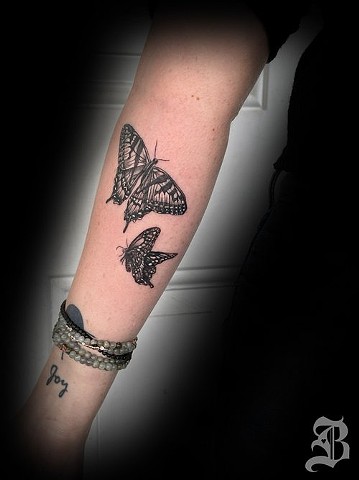 Butterflies tattoo