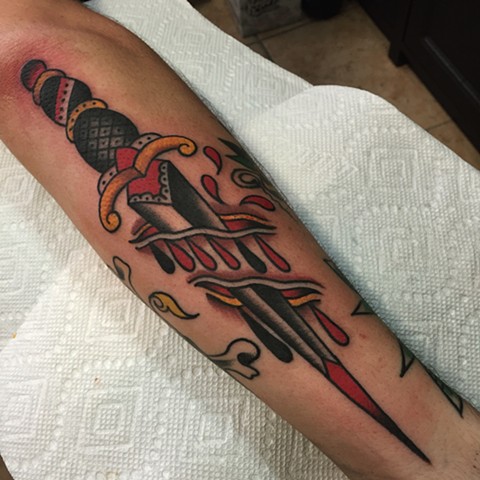 Traditional Clipper My First Tattoo By Chris Fernandez  Kings Ave NYC   rtattoos