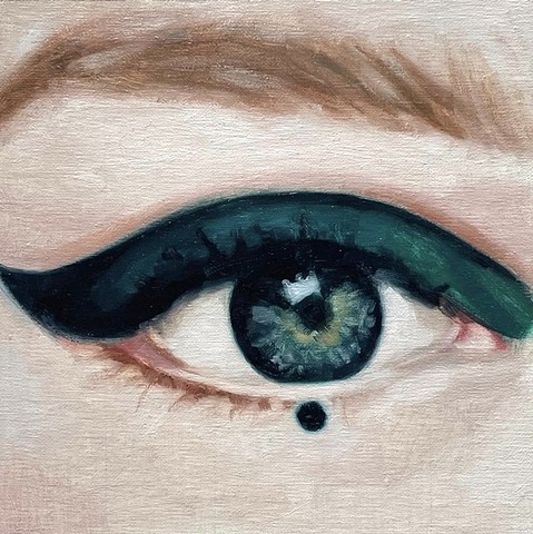 No 23 - Eye with Dot - SOLD