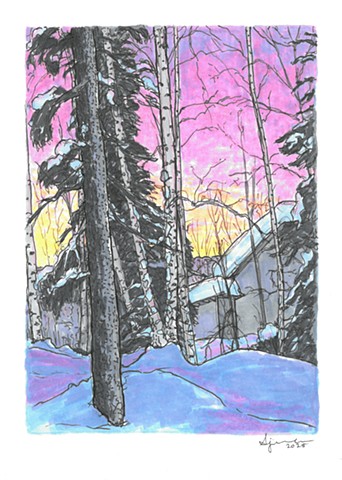 Pink Woods No.2