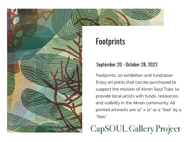 Akron Soul Train Exhibition: Footprints