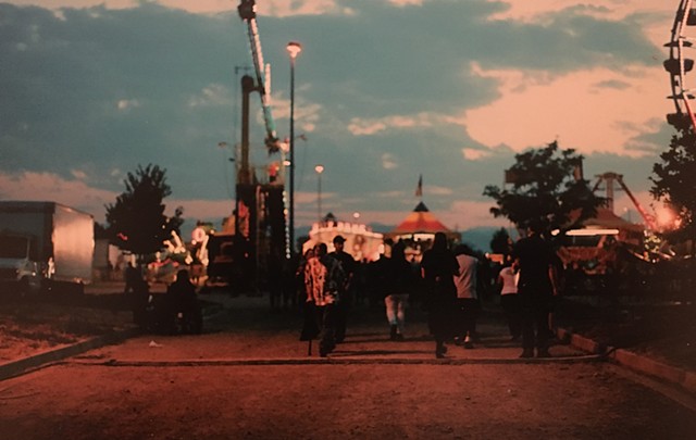 dusk at the fair