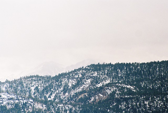 Longs Peak in the distance