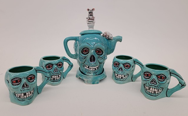 Skull Tea Set 
