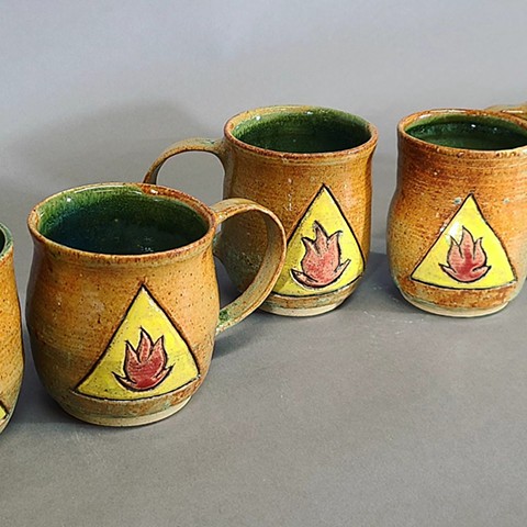 Fire Mugs
