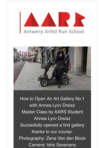 How to Open an Art Gallery No.1