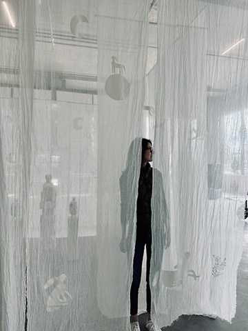 The Sun Rises in the Evening (detail)