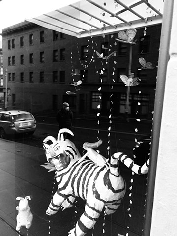 The Alchemy of Love Window Installation