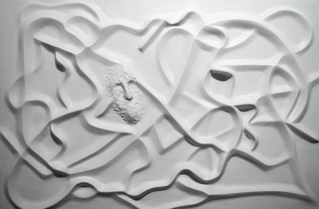 Abstract Bas-relief