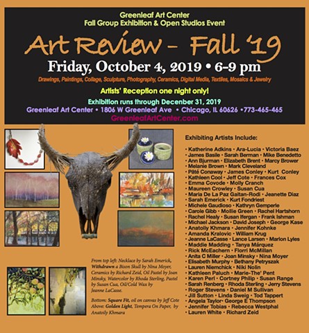 Greenleaf Art Center Annual Fall Show 2019