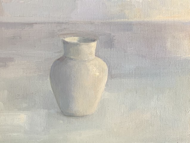 Cream Vase 