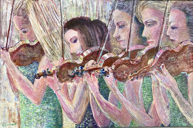 Five Violinists