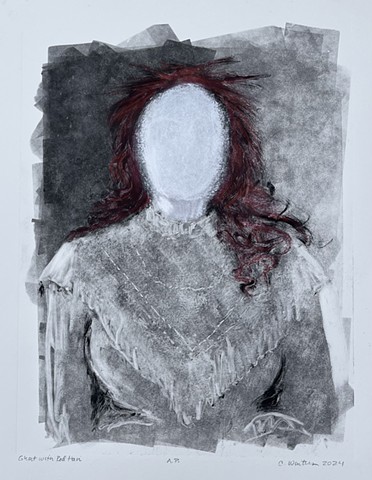 Ghost with Red Hair