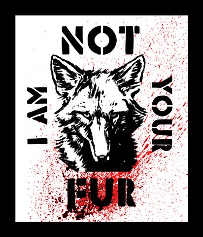 Anti-fur poster