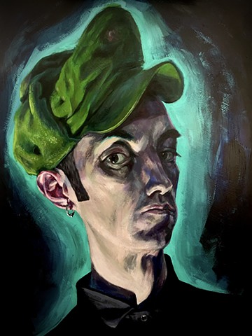 'Brucke, Self Portrait'