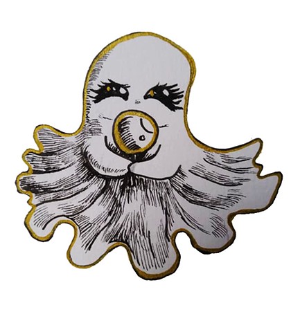 Cheerful Gilded Ghost