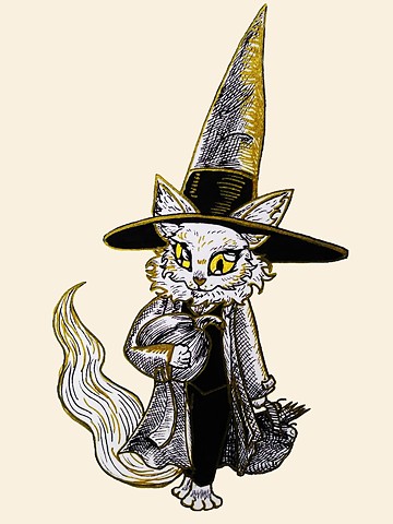 Butterscotch the Wizard Kitty