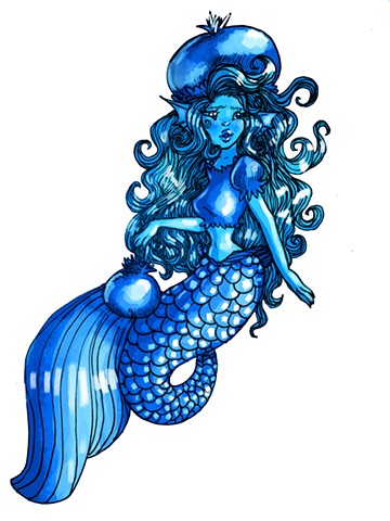 Blueberry Mermaid