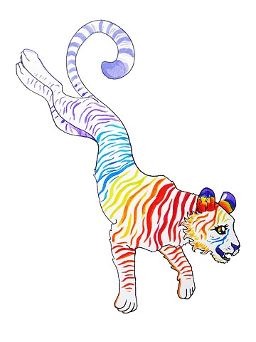 Rainbow Tiger