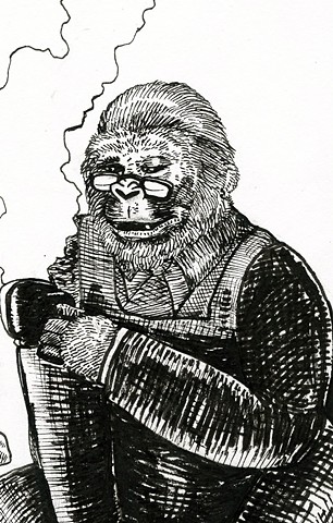 Gorilla detail