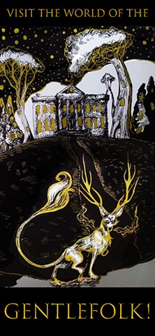 The Wolf King Manor Poster