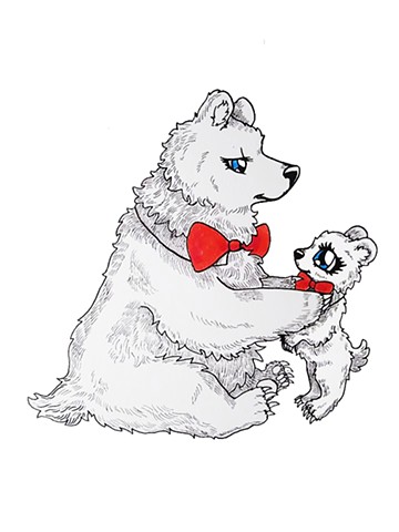 Daddy Bear and Dapper Cub