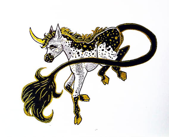 Speckled Mini Unicorn
