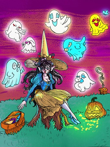 Snow Witch and the Seven Ghosts