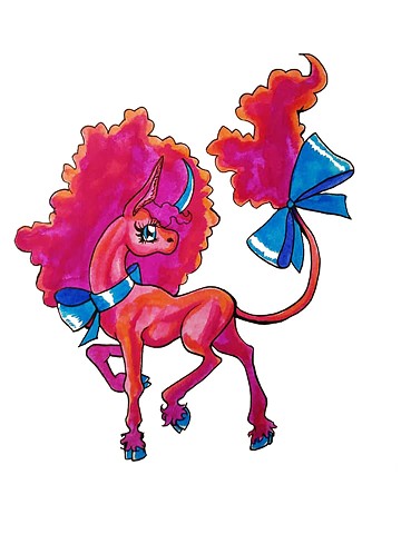 Junicorn 2021, Day 17: Pinkie Pie-Inspired Unicorn