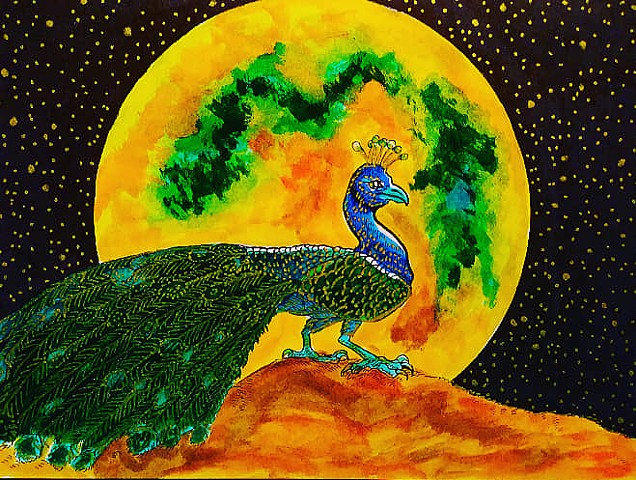 Peacock Moon