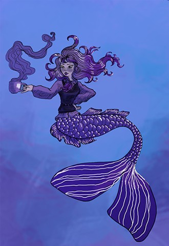 Lavender Tea Mermaid