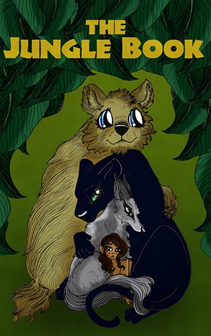 Jungle Book Poster: Mowgli's Dads