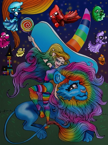 Rainbow Witch
