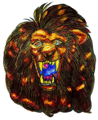 The roar of a cosmic lion.