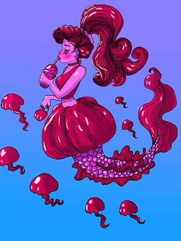 Bubble Tea Mermaid