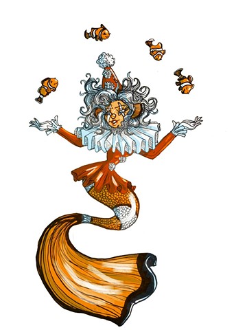 Clownfish Mermaid