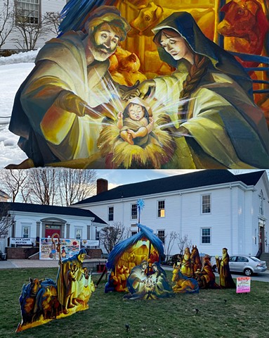 Nativity Set, 2021 Arlington, MA