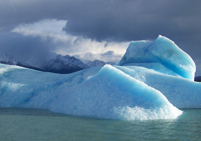 Iceburg 2, Patagonia 2008, Carol Procter photographs. 