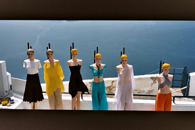 Mannequins, Santorini, Greece. Carol Procter photographs.