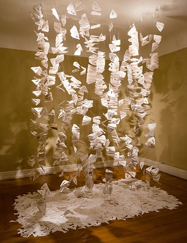 jennifer grote, sculpture artist, paper sculpture